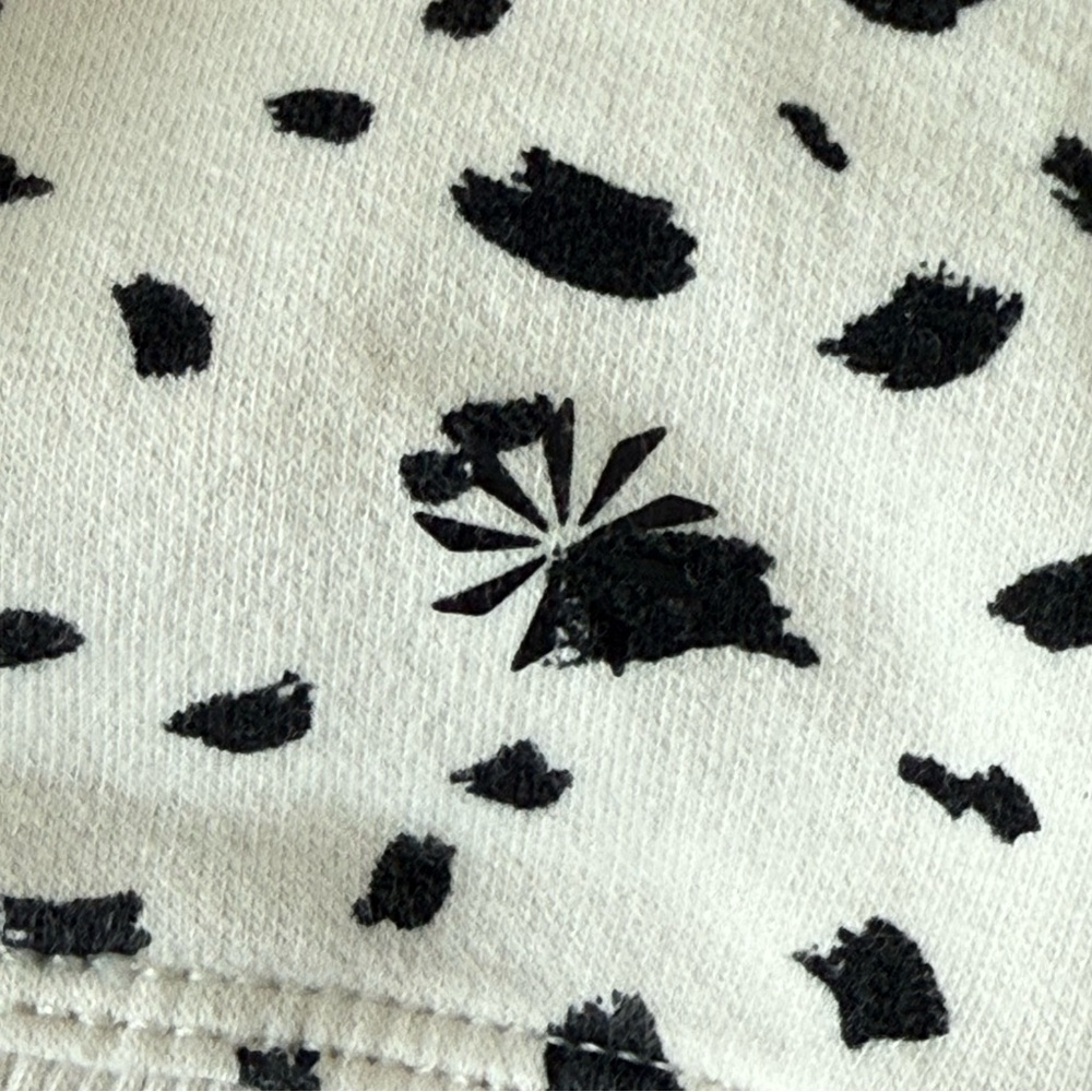 Athleta Girl RetroActive Oversized Hoodie Brush Dot Cream Size 16 XXL - Picture 4 of 9